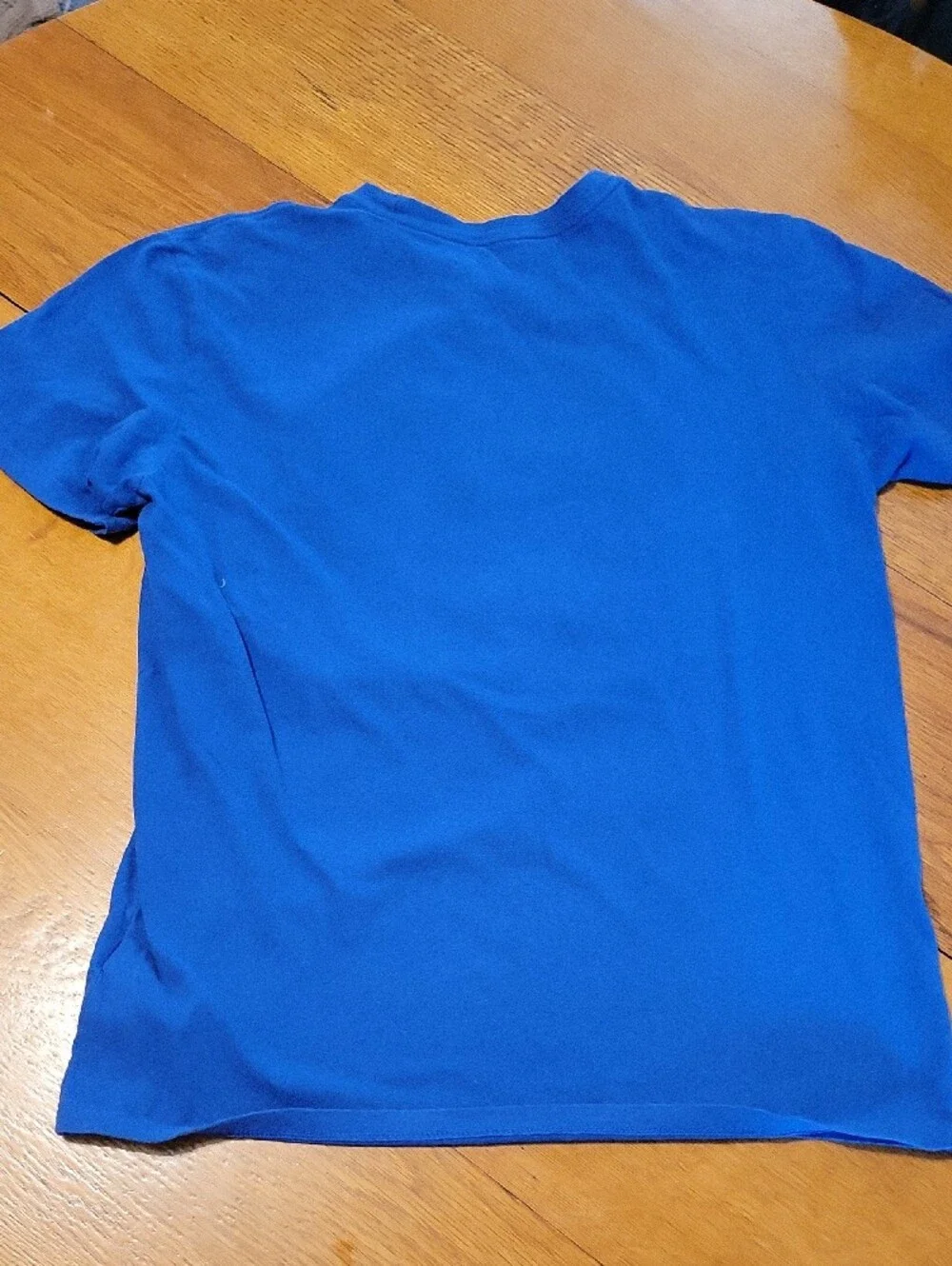 The North Face Blue T-Shirt with White Logo Print